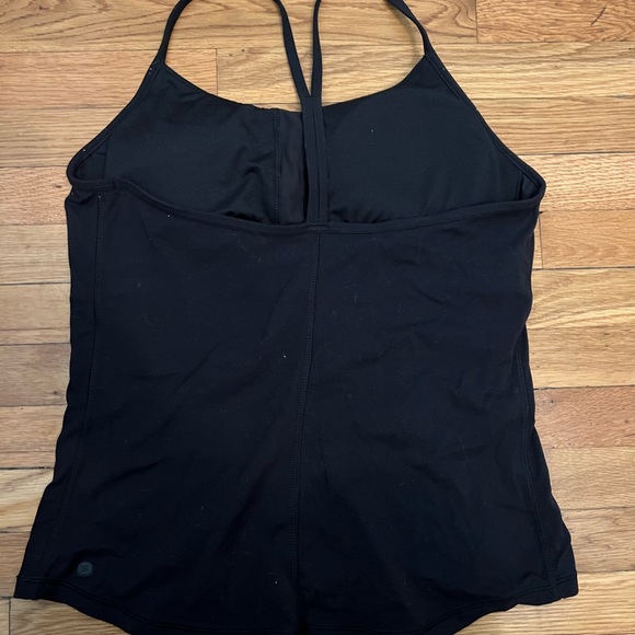 STORI BLACK INTRO SHELF TANK - SIZE 10 - LIGHTLY WORN - RACERBACK - Picture 2 of 2